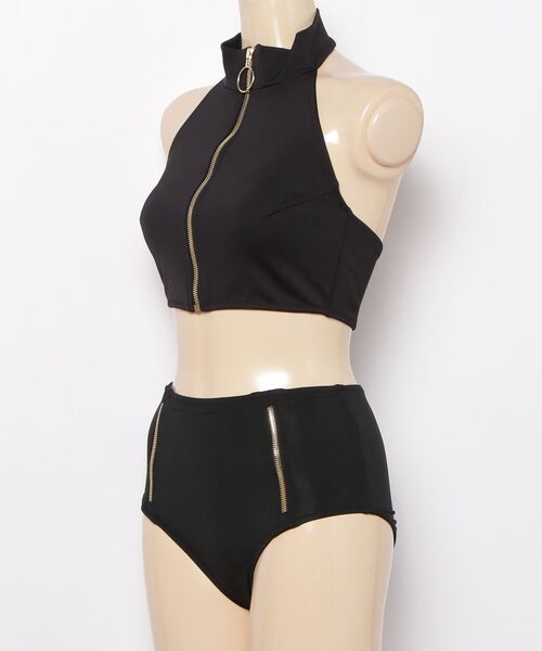 mikomori（ミコモリ） 水着 HI-NECK BIKINI レディース : ZOZOTOWN