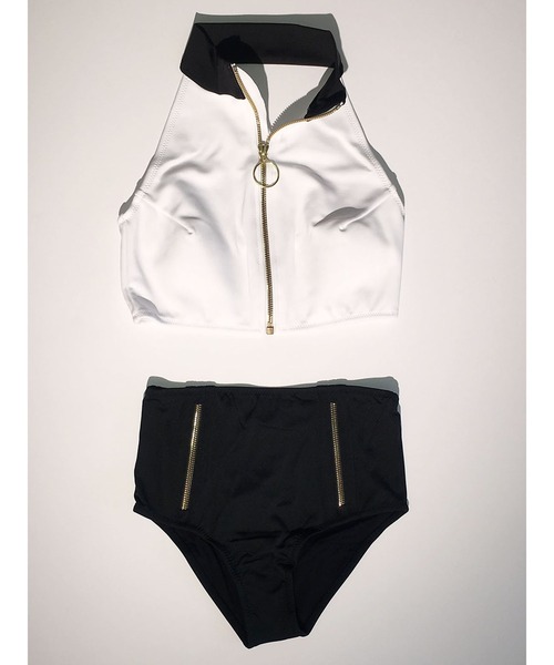 mikomori（ミコモリ） 水着 HI-NECK BIKINI レディース : ZOZOTOWN