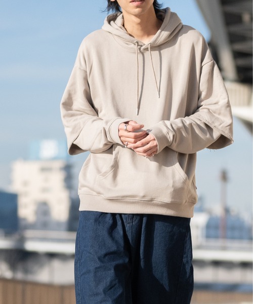 Limited Line Naive Magic パーカー 「a」TC裏毛フェイク