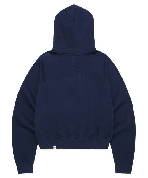 パーカー A'GEM/9 × .kom「CAVISH/カビシ」W SELLER LOGO CROPPED HOODIE レディース Cavish パーカー A'GEM/9 × .kom「CAVISH/カビシ」W SELLER LOGO