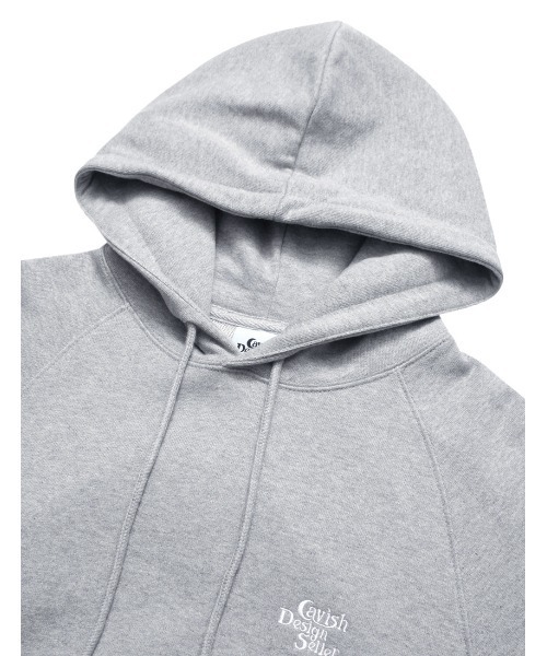 パーカー A'GEM/9 × .kom「CAVISH/カビシ」W SELLER LOGO CROPPED HOODIE レディース Cavish パーカー A'GEM/9 × .kom「CAVISH/カビシ」W SELLER LOGO