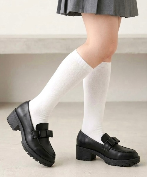 OHGA リボンローファー♡24.0 美品 はきやすい おしゃれ かわいい OHGA