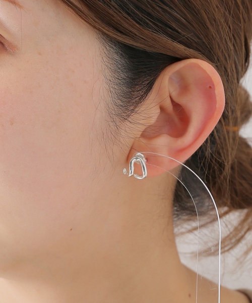 SAPIR BACHAR ピアス セール】【SAPIR BACHAR／サピア バシャール】MINI BLAZE ピアス