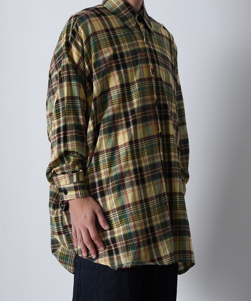 完売　CLANE チェックシャツ　サイズ２ 完売 CLANE チェックシャツ サイズ2