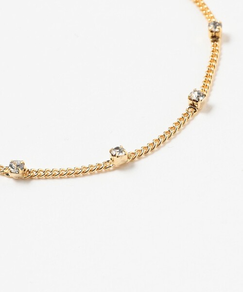 RAY BEAMS　10kホワイトGOLDブレスレット Ray BEAMS / K10 ベネチアン ブレスレット（ブレスレット）｜Ray