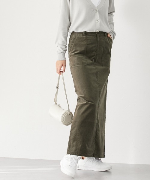 未試着未使用　コーデュロイ マキシ スカート 未試着未使用 コーデュロイ マキシ スカート スカート ロングスカート