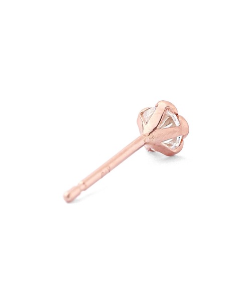 ANEMONE（アネモネ） ピアス フラワーストーンミニピアス「K10 