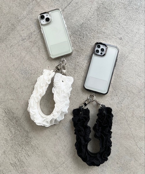 Me% モバイルアクセサリー 「ストラップシート付き」コットン