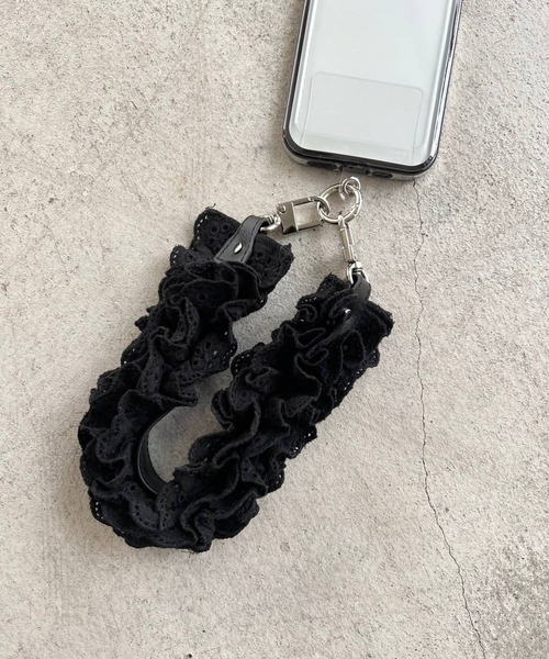 Me% モバイルアクセサリー 「ストラップシート付き」コットン