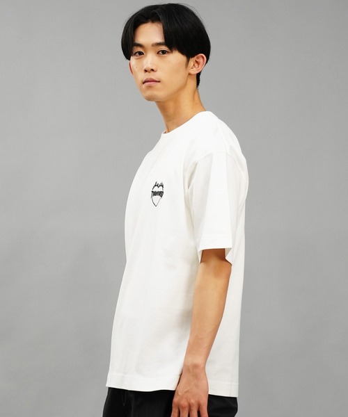 tシャツ Tシャツ レディース 「ムラサキスポーツ限定」THRASHER/スラッシャー 無地Tシャツ バーニングハートロゴ ビックシルエット 刺繍ロゴ｜zozo｜16