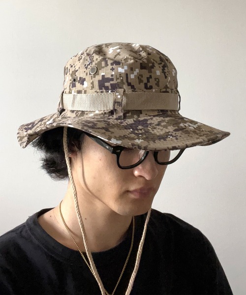 BEATJIVE 帽子 ハット バケットハット サファリハット 迷彩