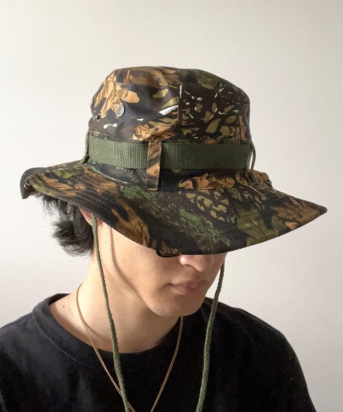 迷彩バケットハット STUSSY 迷彩 バケットハット - メルカリ