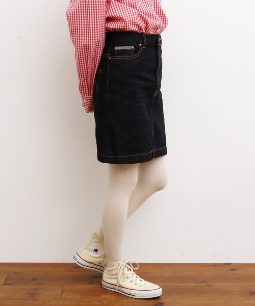 【値下げ不可】【希少】メイドフォーミニ　スカート　デニムスカート　ゼブラ My Fav. CHILD WOMAN デニムスカート 11.36OZムラ糸デニム ミニ