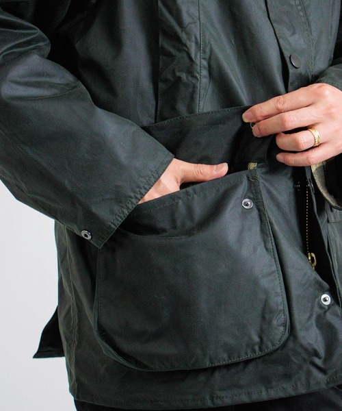 ジャケット・アウター Barbour OVERSIZE WAX BEDALE ジャケット OVERSIZE WAX BEDALE／BARBOUR（バブアー）｜愛着を持って