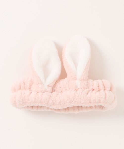 ヘアバンド an meets zakka もこもこうさぎ耳ヘアバンド : ZOZOTOWN