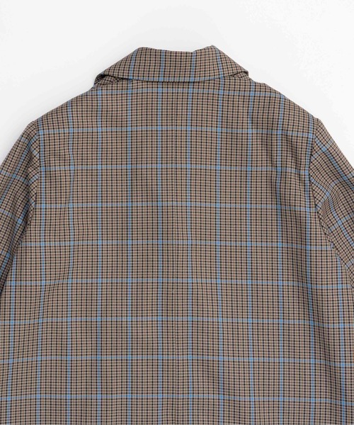 ジャケット テーラードジャケット Checkered Oversized Jacket Coat 
