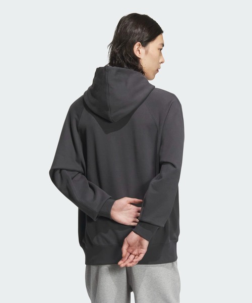 adidas パーカー カレッジ ルーズフィット フレンチテリー プル
