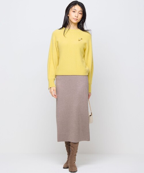 組曲（KUMIKYOKU） ニット セーター フラッフィー ファーニット