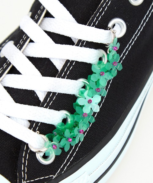 an meets zakka フラワーシューレースアクセサリー : ZOZOTOWN Yahoo