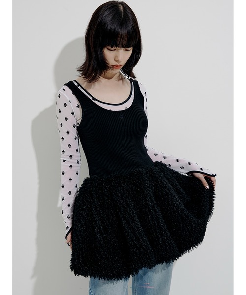 SORIN ソリン　アウター　ベスト　ファーベスト SORIN（ソリン） ベスト ジレ Wool Rib Fur Balloon Knit Vest
