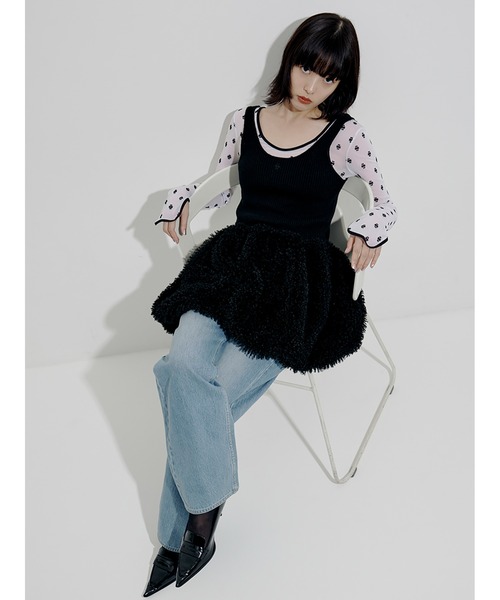 SORIN ソリン　アウター　ベスト　ファーベスト SORIN（ソリン ）の「Fluffy 2Way Knit Vest（ベスト）」 - WEAR