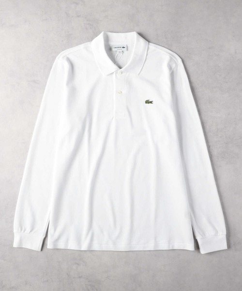 ポロシャツ 「LACOSTE」長袖ポロ メンズ