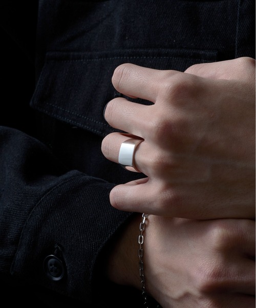 指輪 リング 「MAISON CLUB」Light Kay Ring / Silver925/ KUN メンズの画像