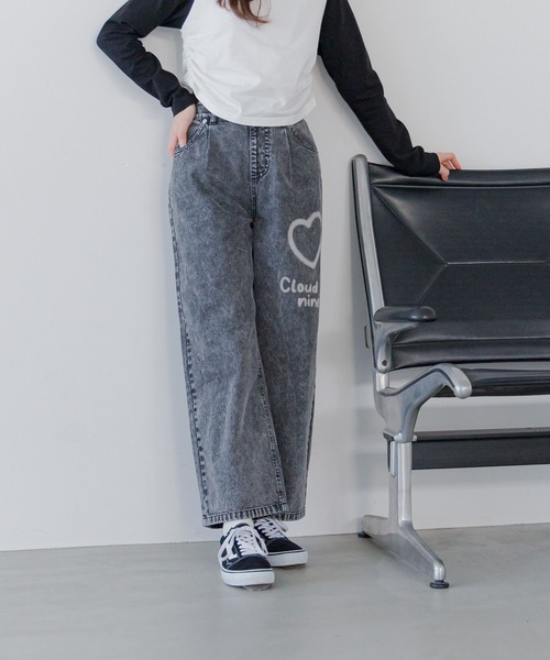 GLOBAL WORK（グローバルワーク） パンツ GOODデニムワイドアソート