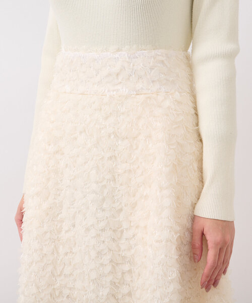 ROBE de FLEURS フレアスカートセットアップ XSサイズあり【ROBE de FLEURS/ローブドフルール】セットアップ