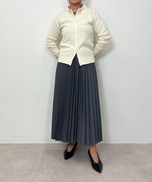 N.O.R.C ロング スカート アンブレラプリーツスカート「CLEAN MOTION