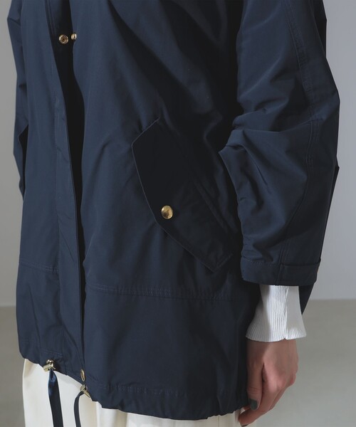 6592 ROUND ZIP ANORAK アノラックジャケット ブルーグレイ