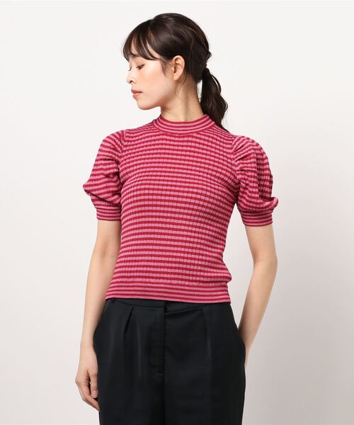 「jouetie」 半袖ニット MEDIUM ブラック レディース jouetie 「jouetie」 半袖ニット MEDIUM ブラック レディース