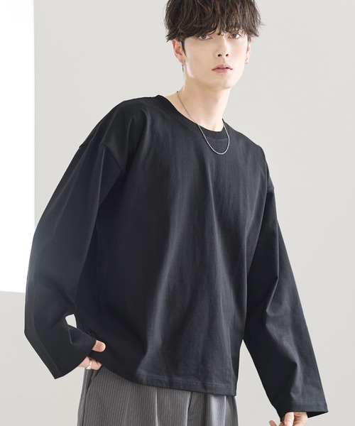 ASTRONOMY tシャツ ピグメント加工ビッグシルエットロンT メンズ
