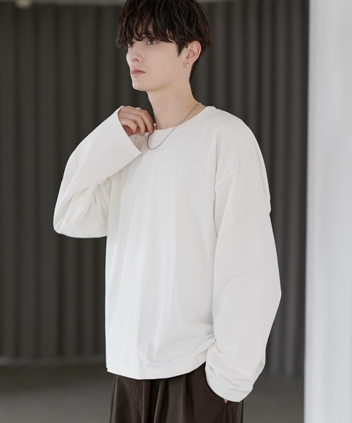 ASTRONOMY tシャツ ピグメント加工ビッグシルエットロンT メンズ