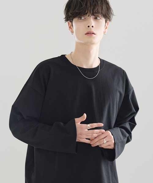 ASTRONOMY tシャツ ピグメント加工ビッグシルエットロンT メンズ