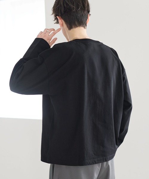 ASTRONOMY tシャツ ピグメント加工ビッグシルエットロンT メンズ