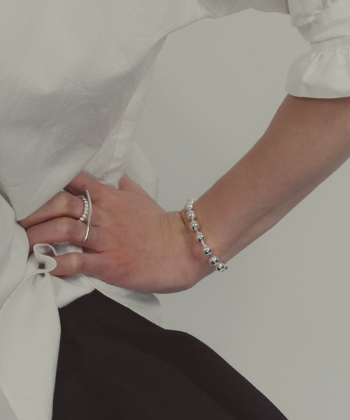 whoseA（フーシー） ブレスレット BallChainBracelet8mm/8mmボール