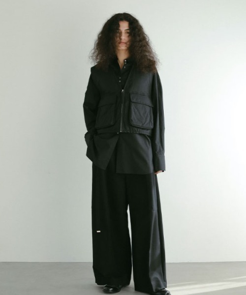 ETRE TOKYO（エトレトウキョウ） ブラウス シャツ フィッシングベスト