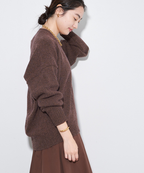 plage（プラージュ） 長袖ニット - ベージュ レディース : ZOZOTOWN