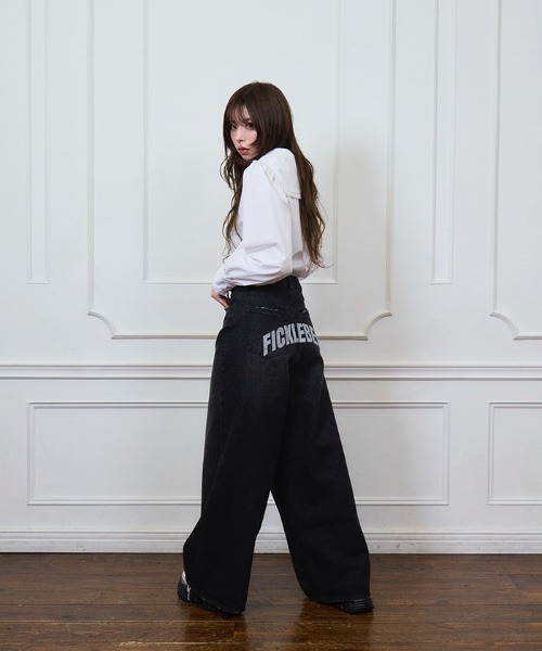 Fickle Bebe（フィクルベベ） ジーンズ デニム デニムパンツ bebe