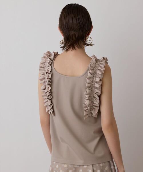 GRACE CONTINENTAL（グレースコンチネンタル） フリルカットトップ