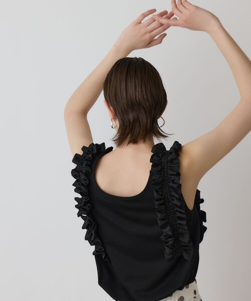 GRACE CONTINENTAL（グレースコンチネンタル） フリルカットトップ