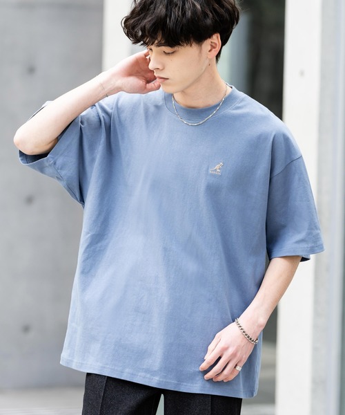 SEVENTEEN  Tシャツ コラボ KANGOL  レディース  メンズ KANGOL tシャツ 「KANGOL/カンゴール」 ワッフル ラグラン 刺繍