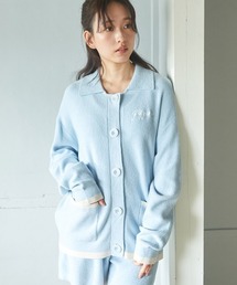 gelato pique パジャマ ルームウェア 畦カーディガン レディース