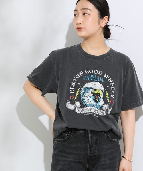 tシャツ 「GOOD ROCK SPEED / グッドロックスピード」ORG BIRD S/S TEE：Tシャツ レディース