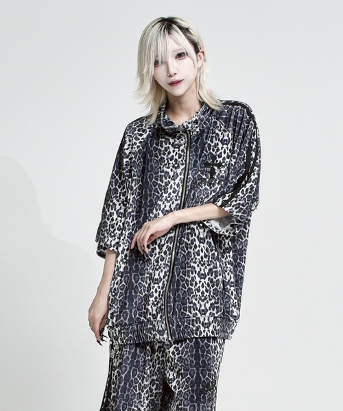 REFLEM ジャージ 「REFLEM/レフレム」クロス刺繍ベロアトラック