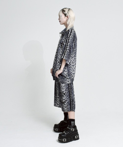 REFLEM（レフレム） ジャージ 「REFLEM/レフレム」クロス刺繍ベロア