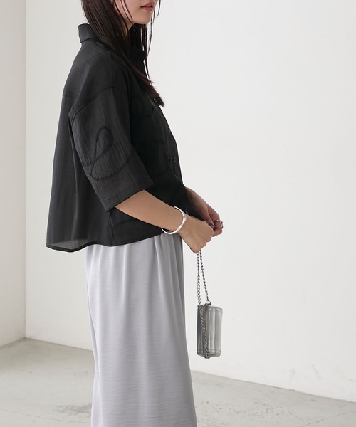 新品未使用☆新作☆G/FOREジーフォアレディース半袖シャツsizeMベージュ G/FOREジーフォア レディース3点セット Mサイズ 韓国 G/FORE