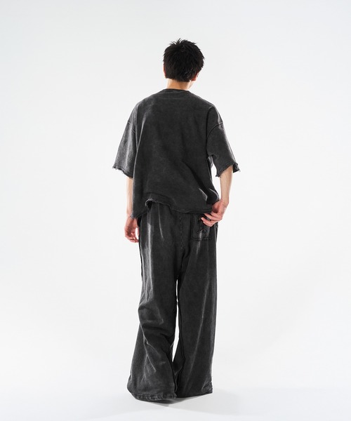 【ちー】 Vintage Like スウェットパンツ kutir パンツ VINTAGE LIKE WIDE SWEAT PANTS/ヴィンテージ