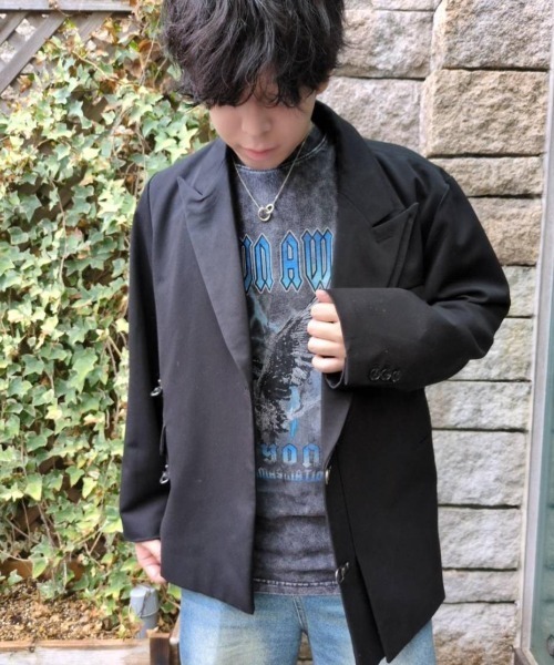 8 tシャツ グランジ加工ロックTシャツ メンズ レディース : ZOZOTOWN